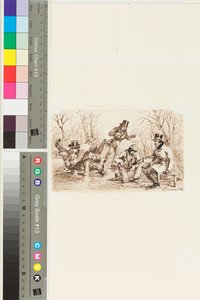 Luistelu, 6. tammikuuta 1847 (kynä ja muste paperille) tekijältä John Harden