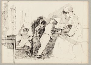 Jessy, Robert, Joseph ja Sophie, 1818. tekijältä John Harden
