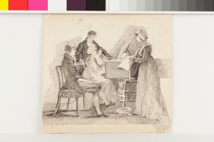 Konsertti, 25. syyskuuta 1805 (kynä ja muste paperille) tekijältä John Harden