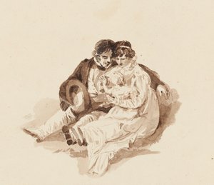 Tom & Christine vauvan kanssa (wc paperilla) tekijältä John Harden