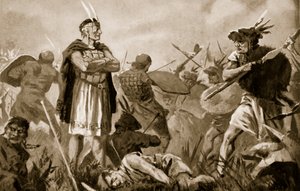 Huascar ja Atahualpa taistelevat Inka-imperiumista