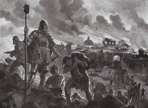 Ivan Musta sytyttää Zhabliakin tuleen tekijältä John Harris Valda