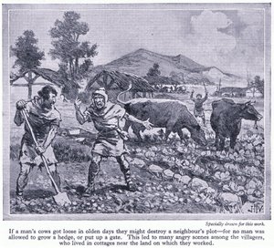 Kukaan ei saanut kasvattaa pensasaitaa tai pystyttää porttia. Tämä johti moniin kiistoihin kyläläisten keskuudessa, noin 1950