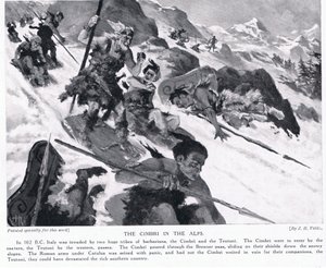 Cimbri Alpeilla tekijältä John Harris Valda