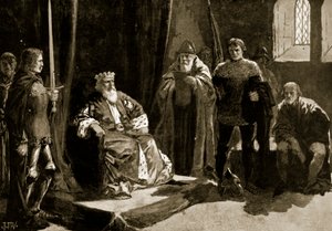 Owen Glendowerin parlamentti, joka sai aikaan Walesin itsenäisen hallinnon. tekijältä John Harris Valda