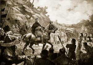 William Valloittajan marssi Walesiin tekijältä John Harris Valda