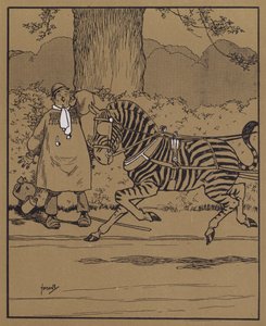 Rustic muuttui Teetotaleriksi (väri litho) tekijältä John Hassall
