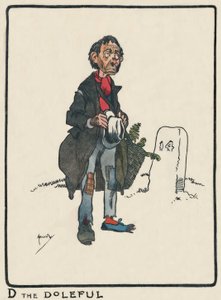 D the Doleful / J. Hassall / Zeichnung, 1903 tekijältä John Hassall