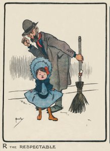 R The Respectable / J.Hassall / Zeichnung, 1903 tekijältä John Hassall