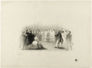 Edward VII:n ristiäiset tekijältä John Hayter