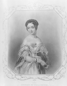 Elizabeth Wellesley, Wellingtonin herttuatar, kaiverrus William ja Francis Holl