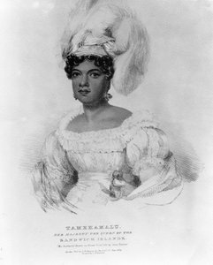 Tamehamalu, Hänen Majesteettinsa Sandwichsaarten kuningatar, 1824