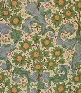 Orchard-tapetti, John Henry Dearlen (1860-1932) suunnittelema Morris and Companylle, 1899