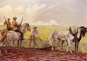Kanadan ratsupoliisi (väri litho)