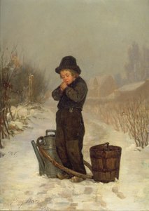Lämmittää käsiään, 1867