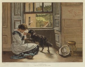 Hyvästi (chromolitho)