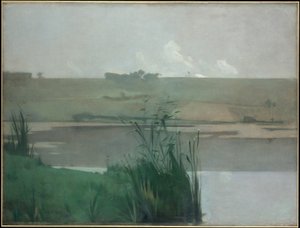 Arques-la-Bataille tekijältä John Henry Twachtman