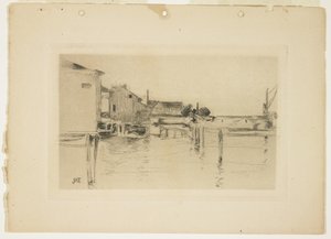 Bridgeport, 1888-1889 tekijältä John Henry Twachtman