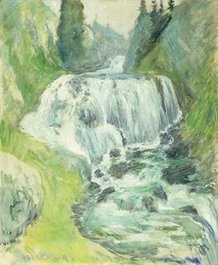 Kaskadit, tekijältä John Henry Twachtman
