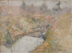 Hemlock Pool, n. 1890-1900. tekijältä John Henry Twachtman