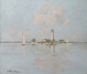 Majakka (öljy kankaalle)