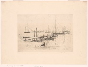 Purjehduslaituri tekijältä John Henry Twachtman