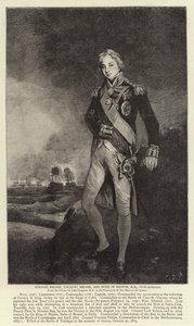 Horatio Nelson, varakreivi Nelson ja Duke of Bronte, KB, vara-amiraali tekijältä John Hoppner