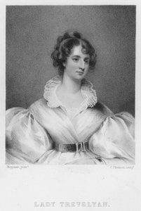 Lady Trevelyan (kaiverrus) tekijältä John Hoppner
