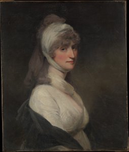 Rouva Thomas Pechell (Charlotte Clavering, kuoli 1841) tekijältä John Hoppner