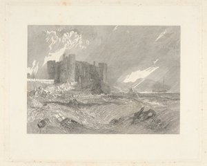 Laugharnen linna, Carmarthenshire