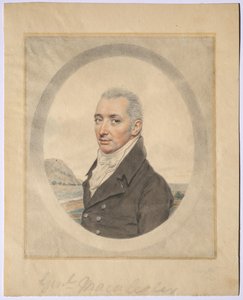 Kenraali Keith MacAlisterin muotokuva, n. 1800-1810.