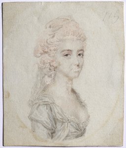 Naisen muotokuva, c. 1776.