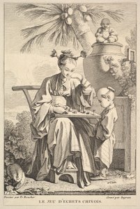Peli Kiinan shakki, 1741-63.