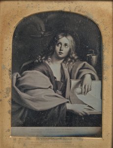 Kopio Domenichinon maalauksesta Pyhän Johannes Evankelista, 1846-52.