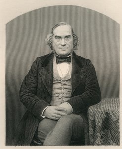 James Wilson, kaiverrus D.J. Pound valokuvasta, "The Drawing-Room of Eminent Personages, Volume 2", 1860 tekijältä John Jabez Edwin Paisley Mayall