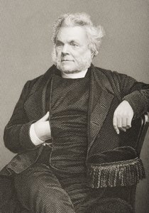John Angell James (1785-1859), kaiverrus D.J. Pound valokuvasta, Lontoossa 1860 julkaistusta The Drawing-Room of Eminent Personages, Volume 2 tekijältä John Jabez Edwin Paisley Mayall