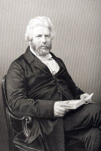 Robert Chambers (1802-71), kaiverrus D.J. Pound valokuvasta, Lontoossa 1860 julkaistusta The Drawing-Room of Eminent Personages, Volume 2 tekijältä John Jabez Edwin Paisley Mayall