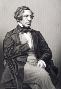 Samuel Warren (1807-77), kaiverrus D.J. Pound valokuvasta, Lontoossa 1860 julkaistusta The Drawing-Room of Eminent Personages, Volume 2 tekijältä John Jabez Edwin Paisley Mayall