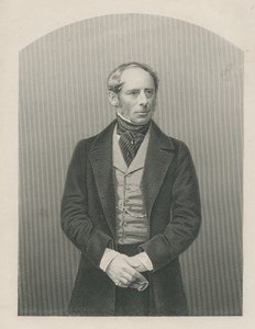 Sir John Somerset Pakington kaivertanut D.J. Pound valokuvasta, "The Drawing-Room of Eminent Personages, Volume 2", 1860 tekijältä John Jabez Edwin Paisley Mayall