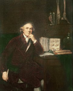 John Hunterin (1728-1793) muotokuva Sir Joshua Reynoldsin (1723-92) 1813 mukaan