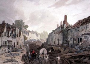 Street Scene, Erith, Kent tekijältä John James Chalon