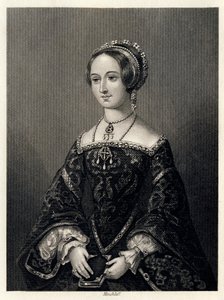 Marguerite de Navarre, Navarran Henrik II:n kuningatar puoliso, 1864. tekijältä John James Hinchcliff