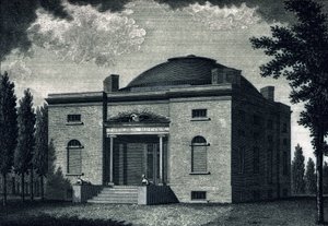 Pennsylvania Academy of Fine Arts, kaiverrus Benjamin Tanner (1775-1848), n. 1820 tekijältä John James after Barralet