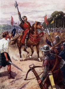 William Wallace Falkirkin taistelussa Skotlannissa