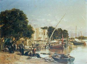 Mahmoudiehin kanavalla, Aleksandriassa