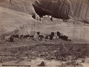 Kallioasuntojen rauniot, Canyon de Chelly,1879-1881 (kuva) (kuva)