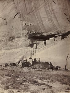 Ruins of Cliff Dwellings, Cañon de Chelly, Arizona, n. 1879-1881.