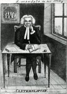 Mietiskely - Lord Monboddo tutkimuksessaan, 1784 tekijältä John Kay