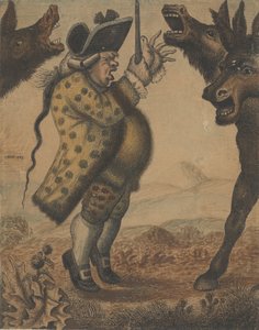 Mr. Alexander Campbell, urkuri, johtaja kolme Braying Aass, 1782. tekijältä John Kay