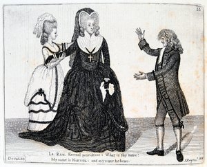 Sarah Siddons, englantilainen näyttelijä, 1784. tekijältä John Kay